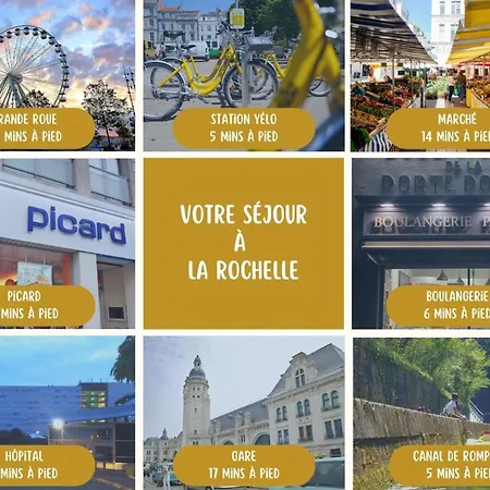 Le Petit Rochelais Proche Marche Et Gare Sncf La Rochelle (Charente-Maritime)